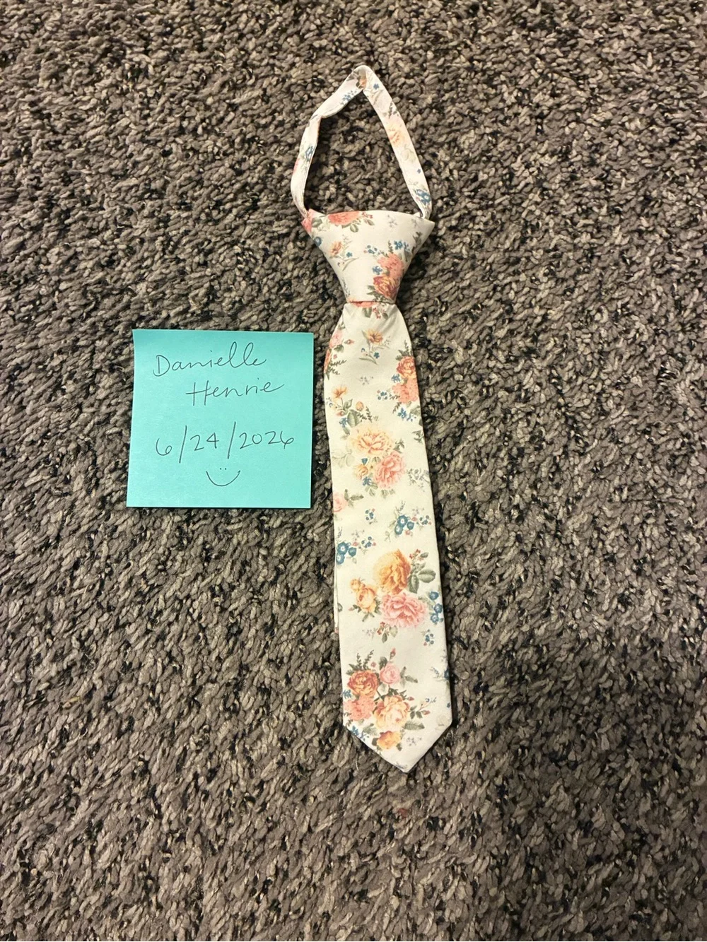 Ivy City Co Toddler Tie - Countryside Peony Blossom